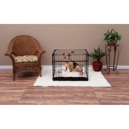 Lucky Dog Lucky Dog ZW 51530 30 in. Sliding Double Door Dog Crate - Small & Medium ZW 51530